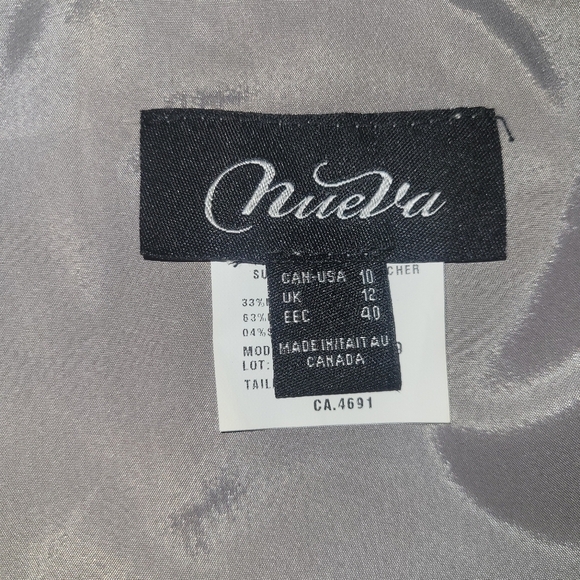 Nueva grey 2pc dress set Size 10 - Picture 9 of 10